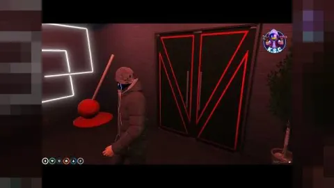 Comedy Club MLO stage bar and seating in a FiveM server