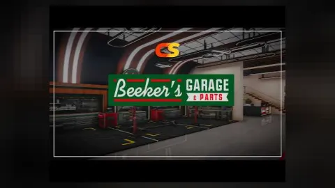 Crux Beekers Garage MLO interior view - FiveM mechanic and garage MLO