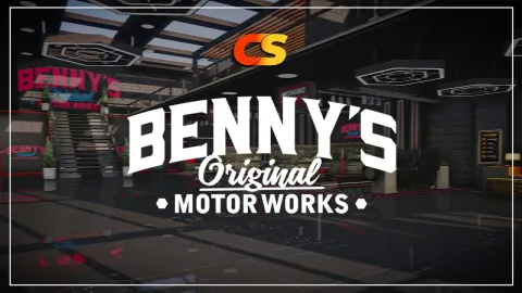 Crux Studio Bennys Original Motor Works MLO - mechanic and garage MLO for FiveM GTA 5 roleplay