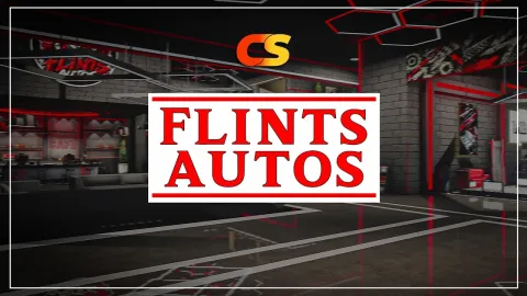 Crux Studio Flints Autos MLO - dealership and showroom MLO for FiveM GTA 5 roleplay