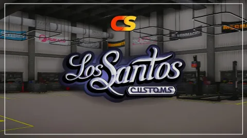 Crux Studio Los Santos Customs MLO - mechanic and garage MLO for FiveM GTA 5 roleplay