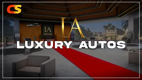 Crux Studio Luxury Autos MLO - dealership and showroom MLO for FiveM GTA 5 roleplay