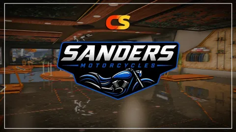 Crux Studio Sanders Motorcycles MLO - mechanic and garage MLO for FiveM GTA 5 roleplay