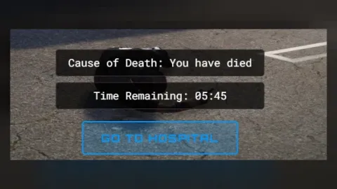 Custom Death Screen in-game UI - FiveM EMS and medical script