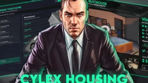 Cylex Housing in-game UI - FiveM housing and property script