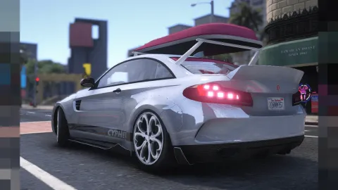 Cypher Amore Edition FiveM widebody tuner car — view 2