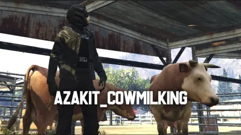 Cow milking job — FiveM asset preview