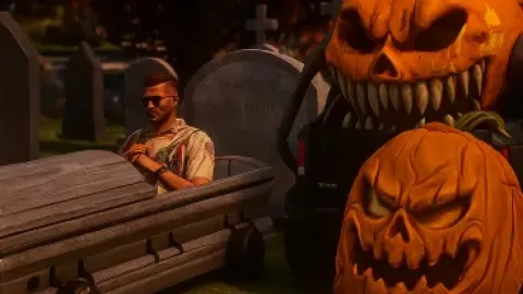 DC Cars Halloween CarPack in-game UI - FiveM seasonal script