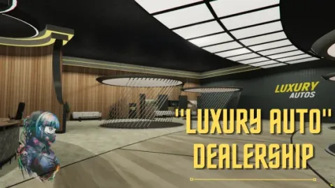Destro1d Auto Dealership MLO - dealership and showroom MLO for FiveM GTA 5 roleplay