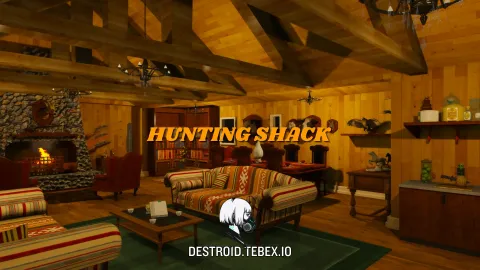 Destro1d Hunting Shack MLO - city and public MLO for FiveM GTA 5 roleplay