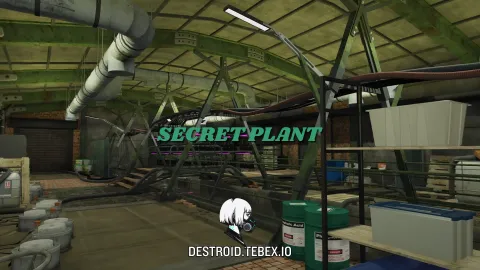 Secret Plant MLO hidden grow room interior in FiveM