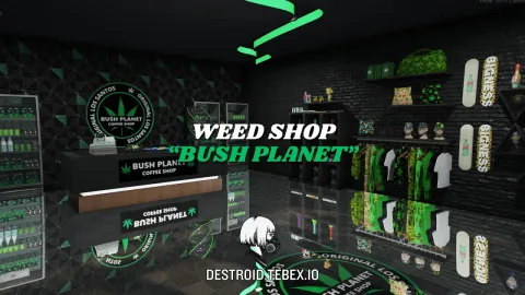 Destro1d Weed Shop 1 0 MLO - gang and criminal MLO for FiveM GTA 5 roleplay