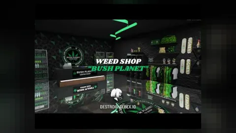 Destro1d Weed Shop 1 0 MLO interior view - FiveM gang and criminal MLO