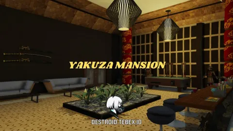 Destro1d Yakuza Mansion MLO interior view - FiveM gang and criminal MLO