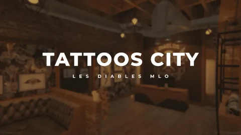 Tattoo Shop MLO ink parlor interior in FiveM