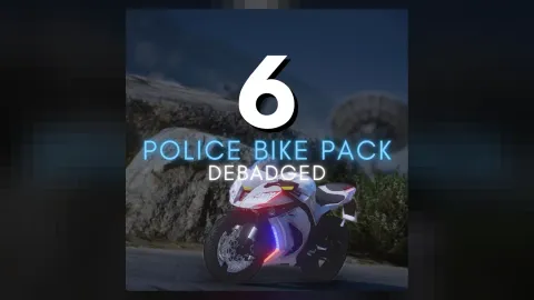 Digital Latvia Police Bike Pack 6 Bikes Debadged - police car for FiveM GTA 5 roleplay