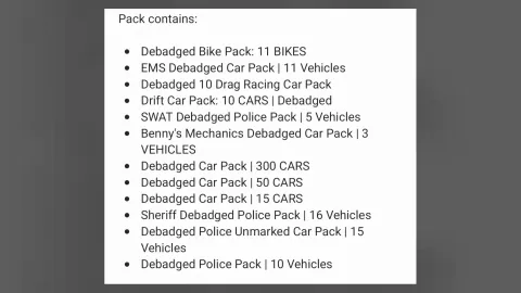 DigitalLativa Debadged Vehicle Pack 450 front view - FiveM vehicle pack