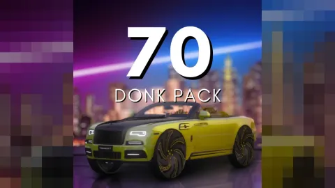 DigitalLativa donk car pack with big-rim builds for FiveM