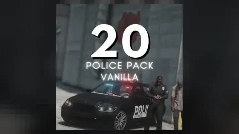 DigitalLativa Police Pack Vanilla - police car for FiveM GTA 5 roleplay