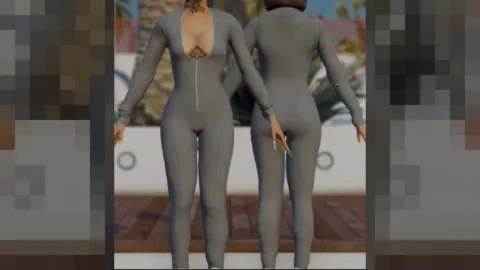 Diva jumpsuit shown on a FiveM MP female character