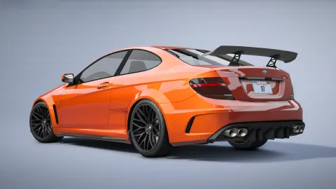 DMTRS Benefactor Schatten STR front view - FiveM lore-friendly car