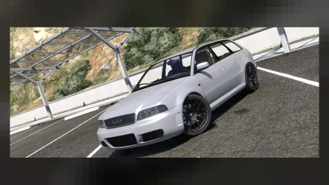 DMTRS Obey Argento 4CS front view - FiveM lore-friendly car