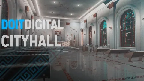 Do It Digital City Hall MLO - government and courthouse MLO for FiveM GTA 5 roleplay
