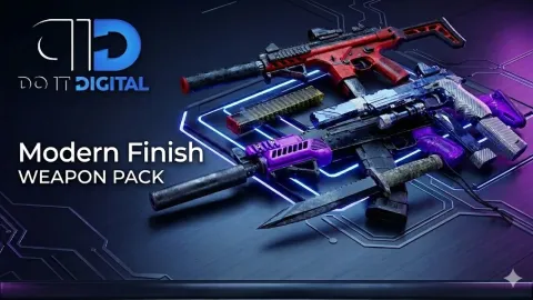 Weapon Pack 30 Modern Finish Guns for FiveM