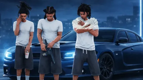 Doll Dept Male Hair Pack V3 preview - FiveM clothing pack