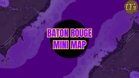 DomoG Baton Rouge Minimap preview - FiveM client-side mod