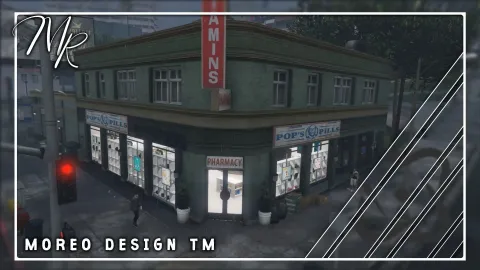 Downtown Pop's pills pharmacy MLO interior for FiveM medical roleplay
