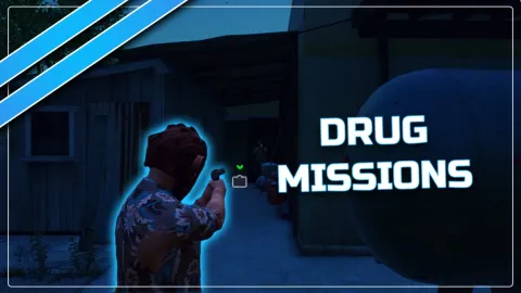 Drug mission dealer selling to an NPC in a FiveM server