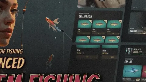 Dusa Fishing in-game UI - FiveM activities and minigames script