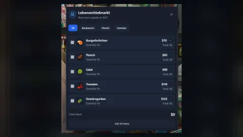 Dynamic Market System Real time Economy in-game UI - FiveM banking and economy script
