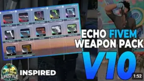 Echo Weapon Pack V10 Lifestyle Inspired - weapon pack for FiveM GTA 5 roleplay