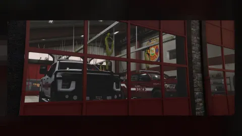 El Burro Heights Fire Station MLO interior view - FiveM fire station MLO