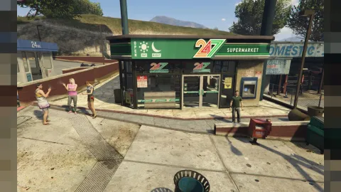 Convenience store mlo corner 24/7 shop interior for FiveM roleplay