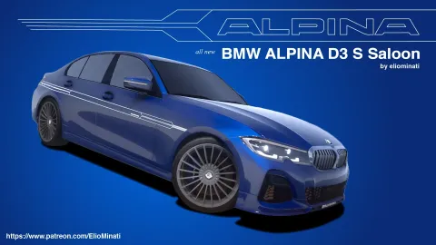 Bmw Alpina D3s 2020 for FiveM