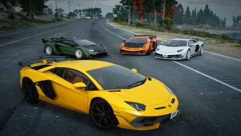 Lamborghini Aventador Svj Gta 5 Fivem Car Mod for FiveM