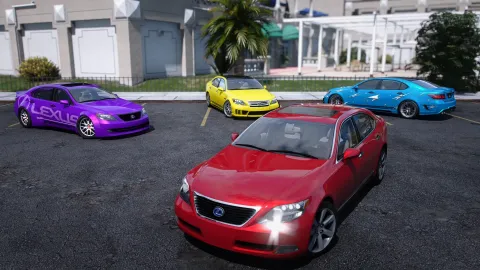 Lexus Ls600h 2007 Gta 5 Fivem Car Mod for FiveM