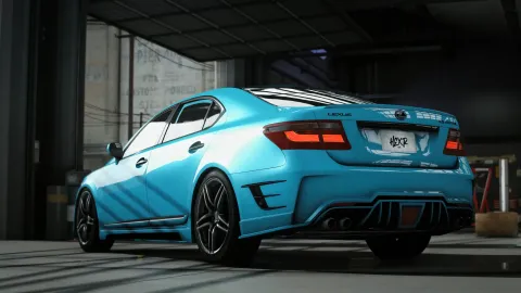 Lexus Ls600h 2007 Gta 5 Fivem Car Mod preview 2