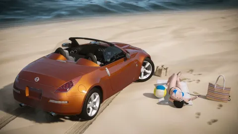 Nissan 350z Convertible 2006 for FiveM