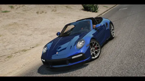 Porsche 911 992 Turbo S Convertible 2023 preview 2