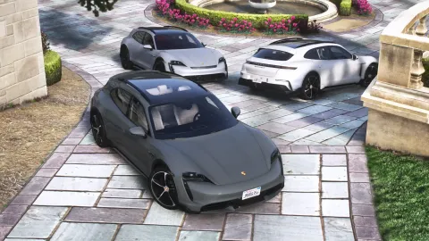 Porsche Taycan Cross Turismo Turbo S for FiveM
