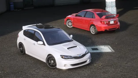 Subaru Impreza Wrx Sti 2010 Pack for FiveM