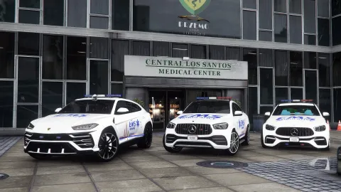 EMS PACK PRZEMO - emergency vehicle for FiveM GTA 5 roleplay