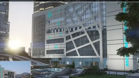 Energy Rockford Hospital MLO interior view - FiveM hospital and ems MLO