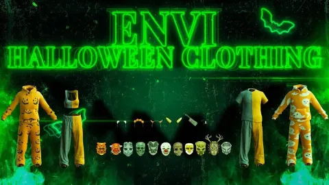 Envi Halloween Clothes - clothing pack for FiveM GTA 5 roleplay