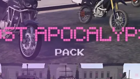 Exemplar Studio Post Apocalypse Pack front view - FiveM vehicle pack