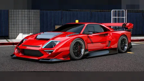 Ferrari F40 Hycade custom supercar for FiveM